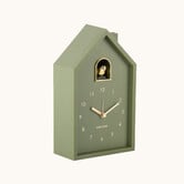 Alarm clock Modern Cuckoo Oro  luxury green