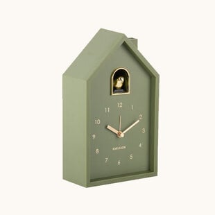 Alarm clock Modern Cuckoo Oro  luxury green