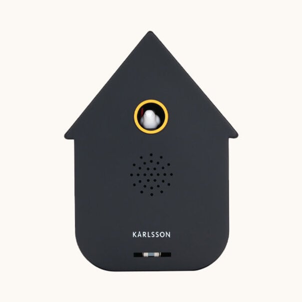 Karlsson Sound box Modern Cuckoo black