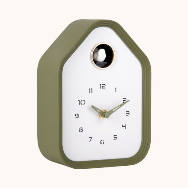 Karlsson Wall/table clock Reina Cuckoo  luxury green