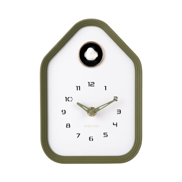 Karlsson Wall/table clock Reina Cuckoo  luxury green