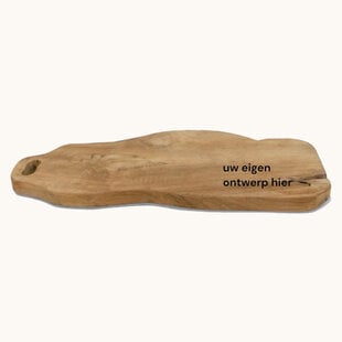 Teakhouten serveerplank