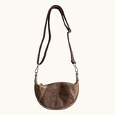 Camel crossbodytasje Ealing