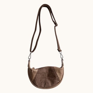 Camel crossbodytasje Ealing