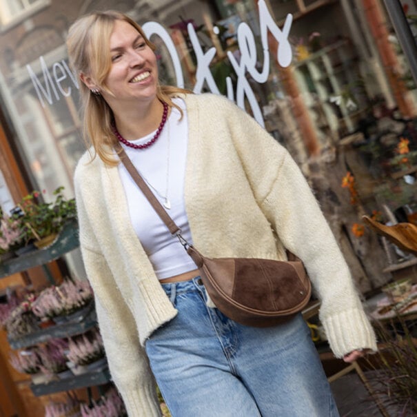 I'm DUTCH Camel crossbodytasje Ealing