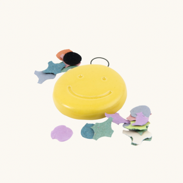 Studio Flash Keep on Shining | Keramieken smiley in cadeaudoosje