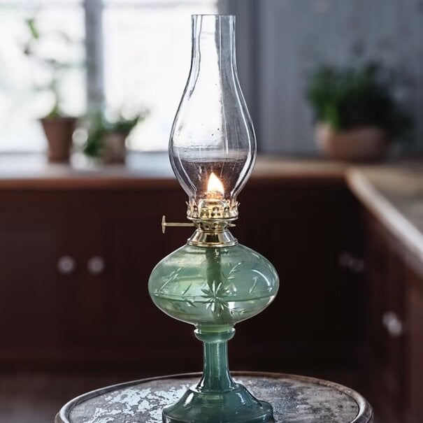 Strömshaga Kerosene Lamp Esmeralda - Green