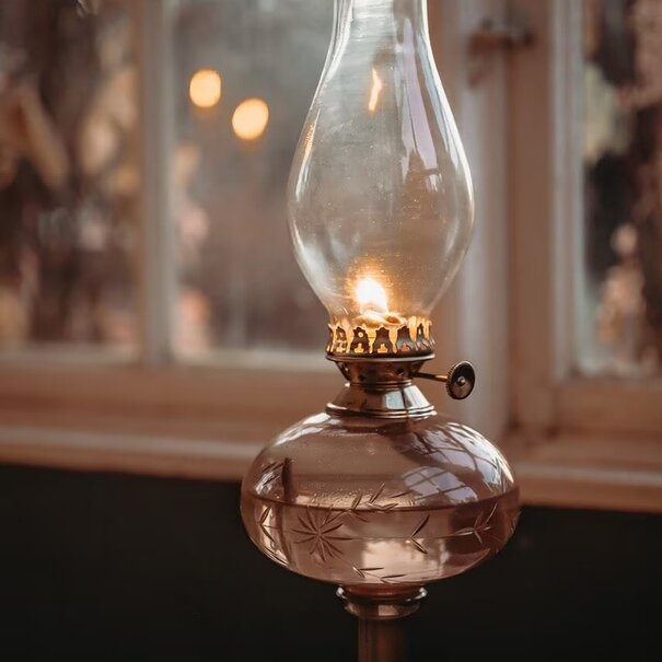 Strömshaga Kerosene Lamp Esmeralda - Brown