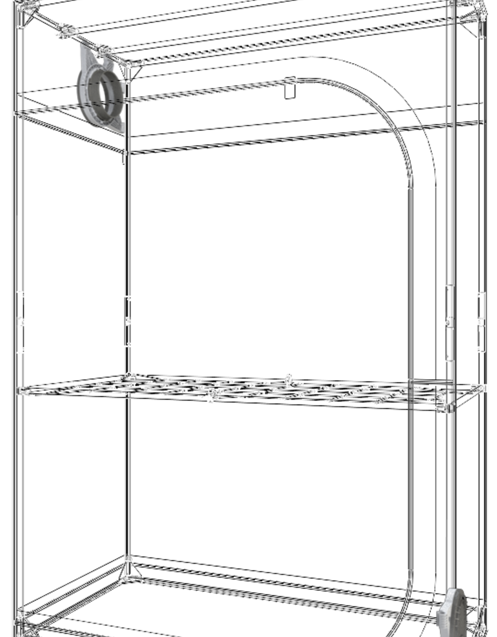 Secret Jardin SECRET JARDIN DS120W 120X60X178CM R4.00