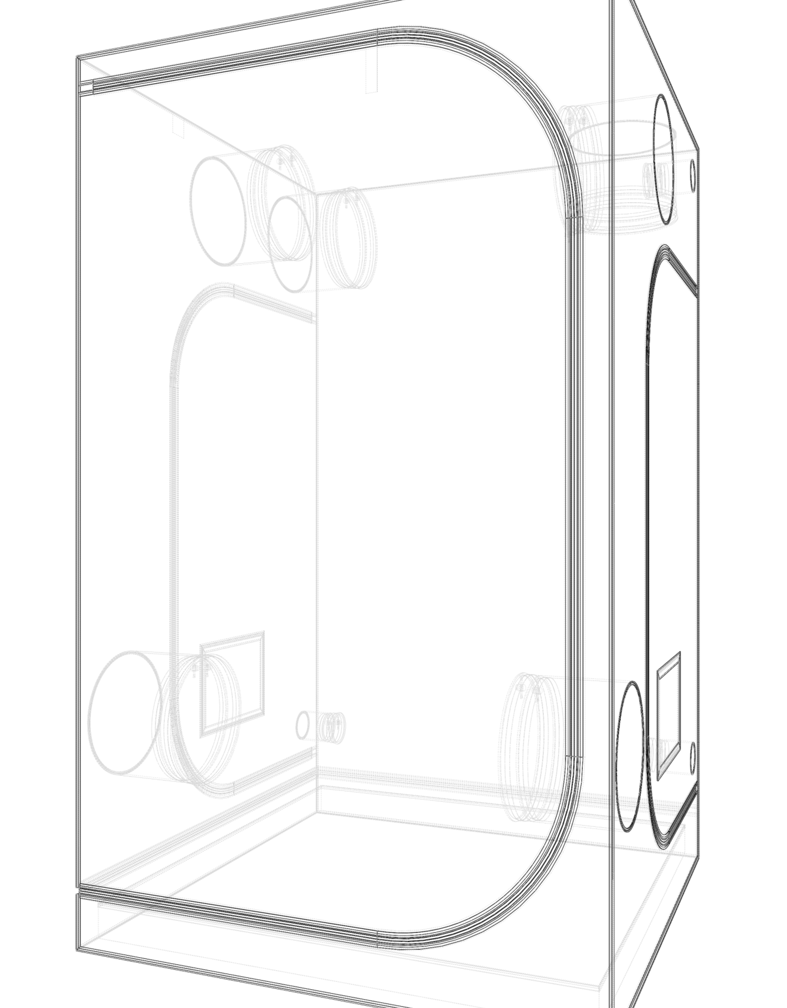 Secret Jardin SECRET JARDIN DR120 120X120X200CM R3.00