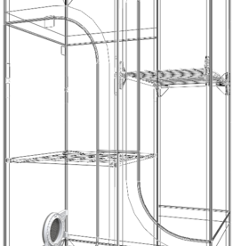 Secret Jardin SECRET JARDIN L100 R4.00 00X60X158CM