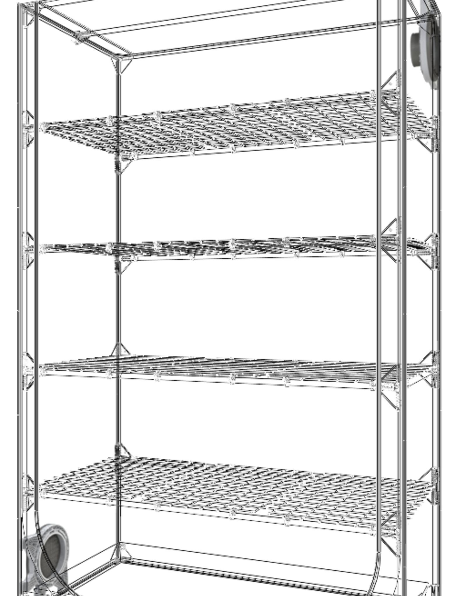 Secret Jardin SECRET JARDIN DP120 R4.00 120X60X190CM