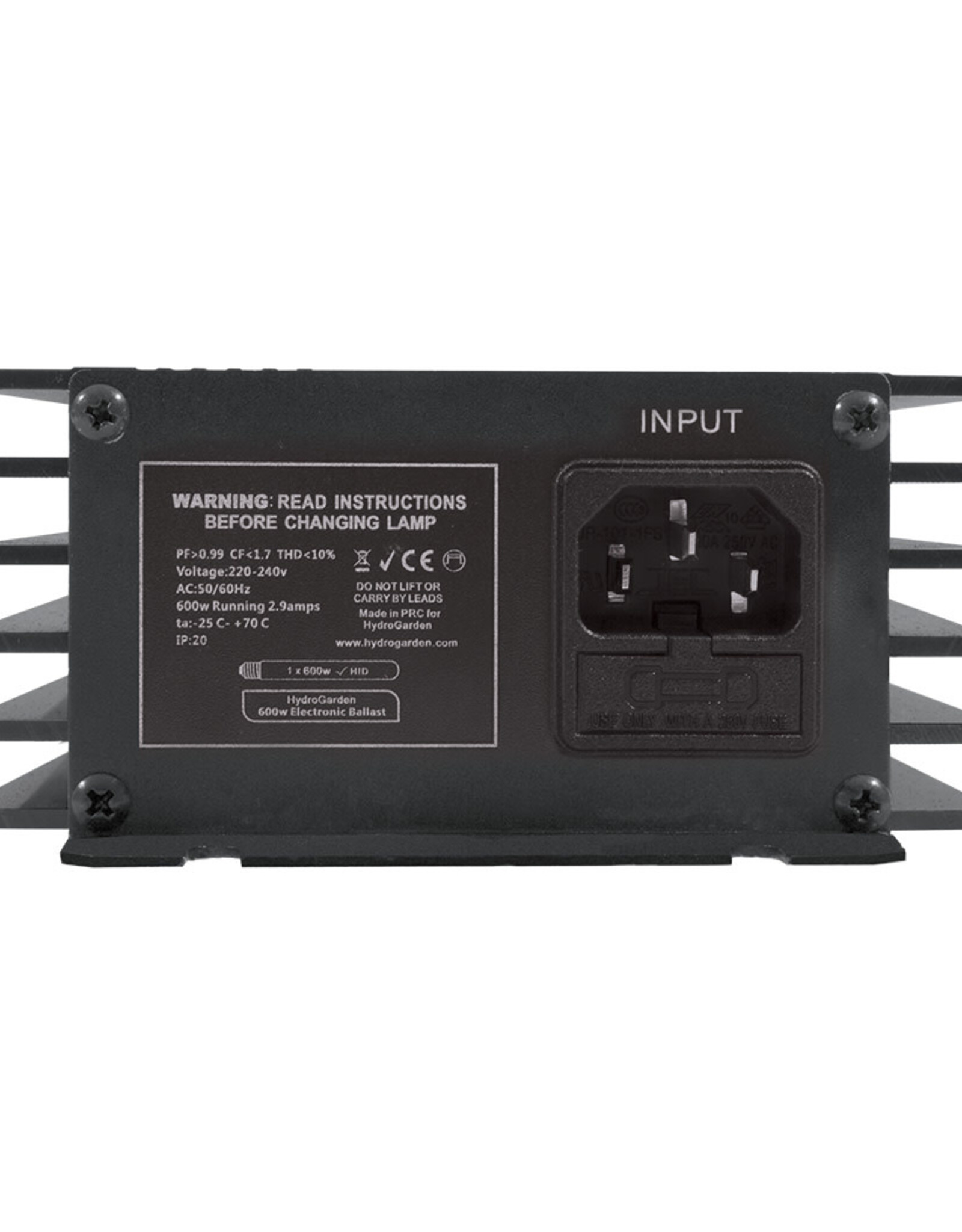 LUMii LUMii Black 600W electronic Ballast
