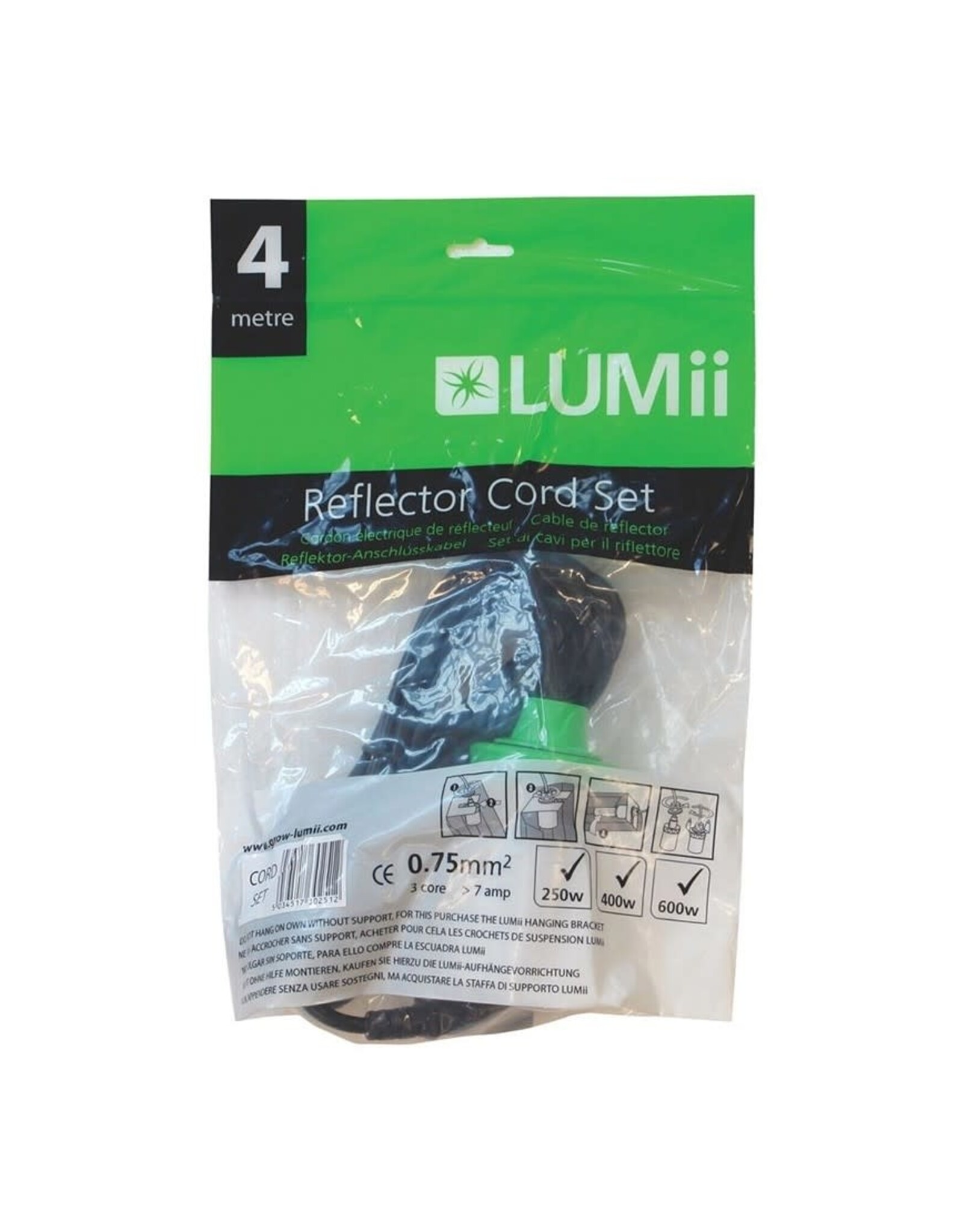 LUMii LUMii aansluitkabel met E40 fitting