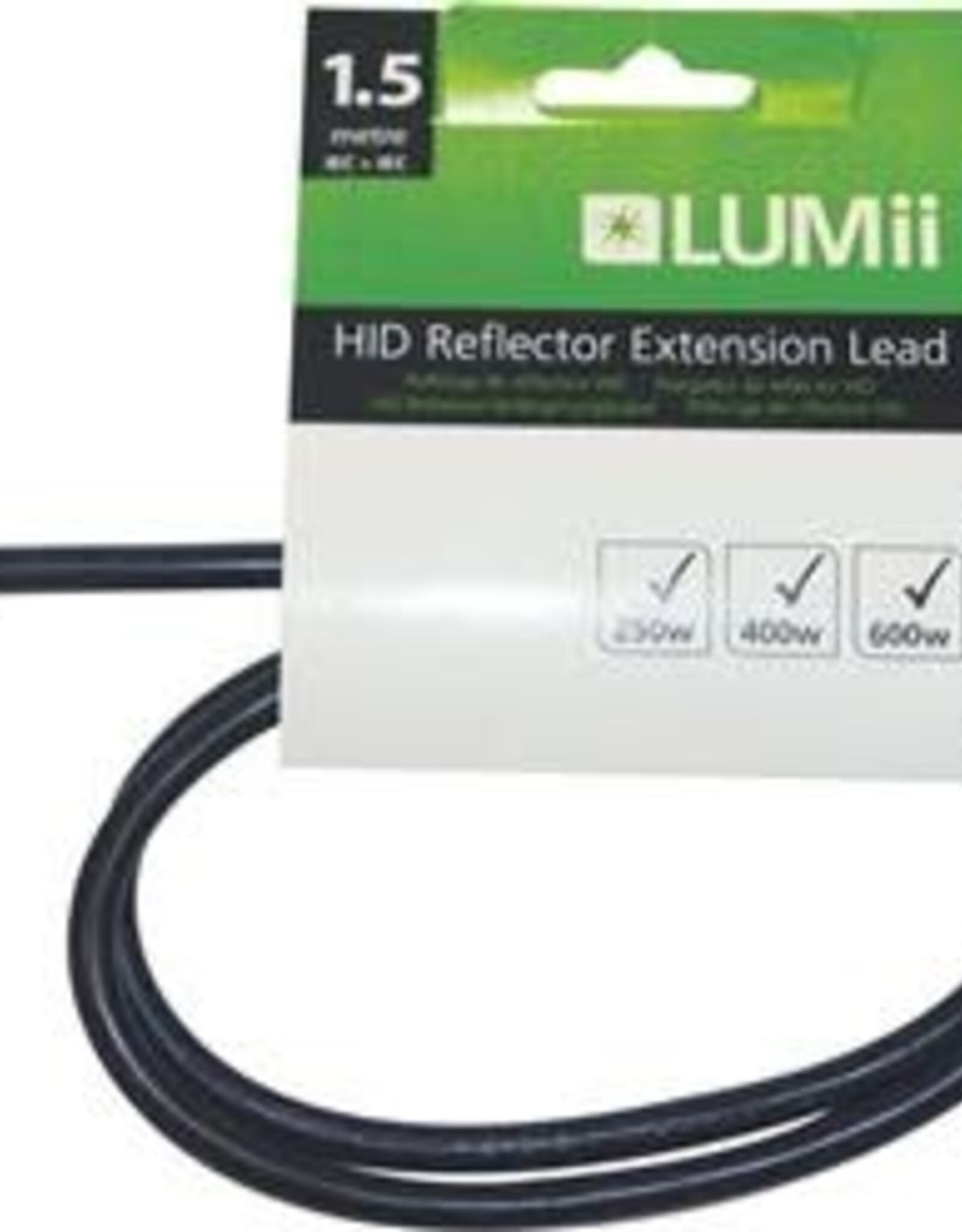 LUMii LUMii verlengkabel C13/C14 1.5m