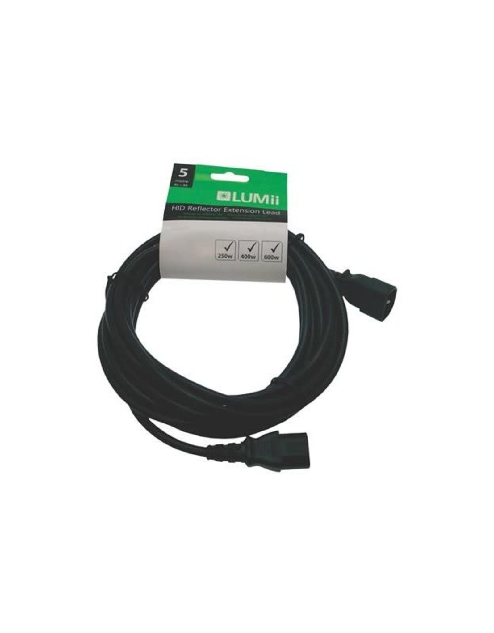 LUMii LUMii Verlengkabel C13/C14 5m