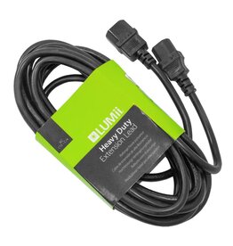 LUMii LUMii Heavy Duty verlengkabel C13/C14 - 5m