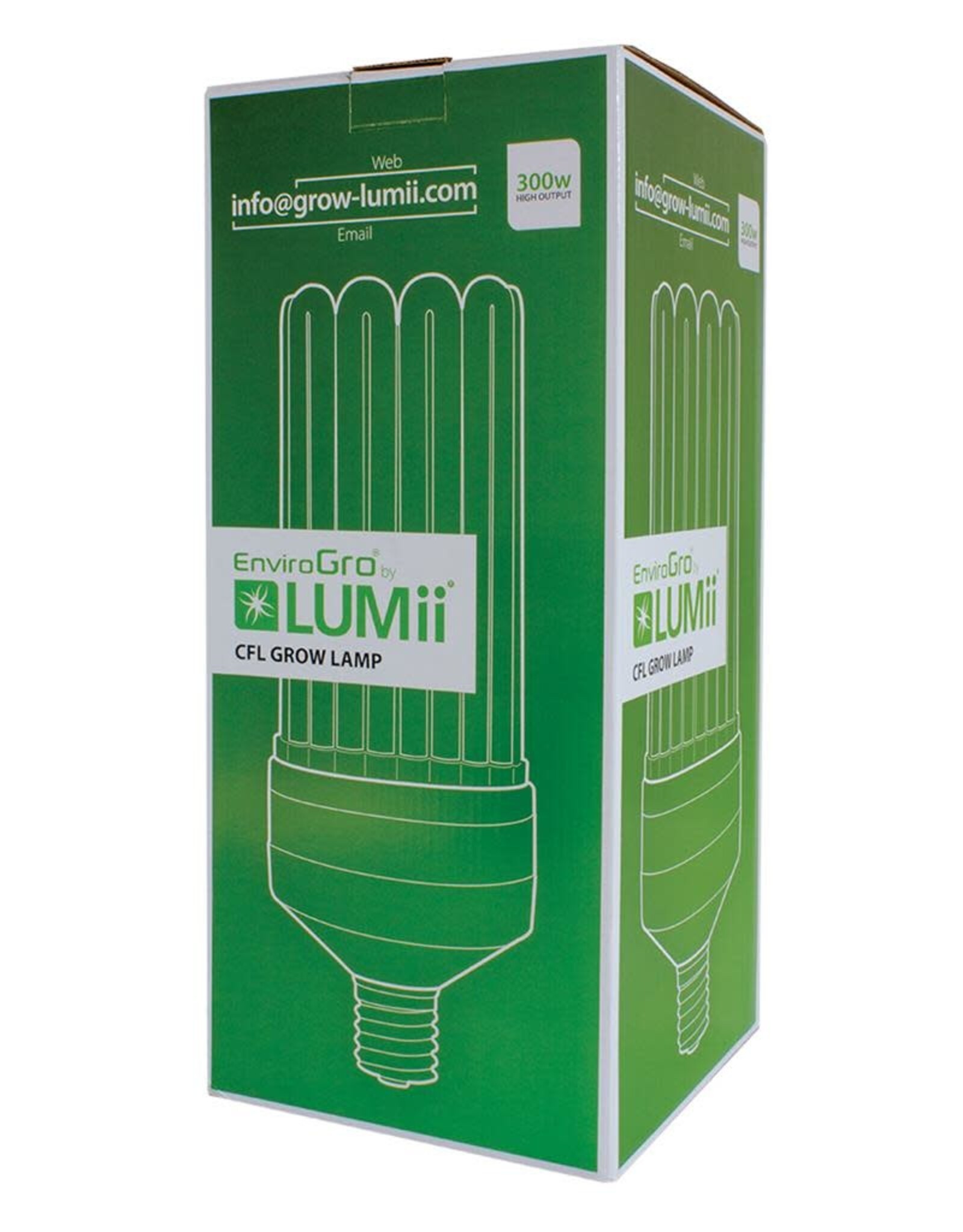 LUMii 300W EnviroGro Cool CFL Lamp - 6400K - LUMii