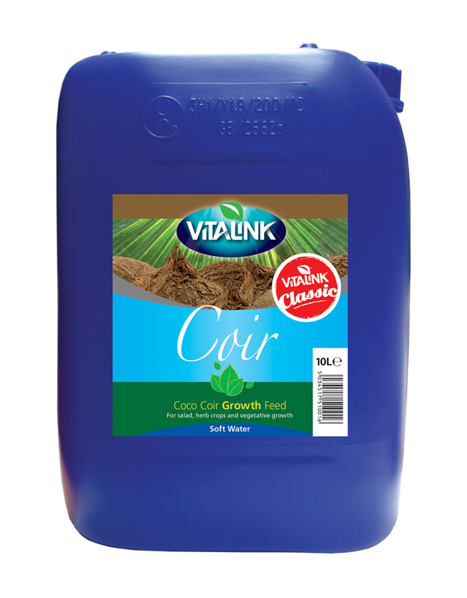 VitaLink VitaLink Coir Classic Growth Soft Water 10L