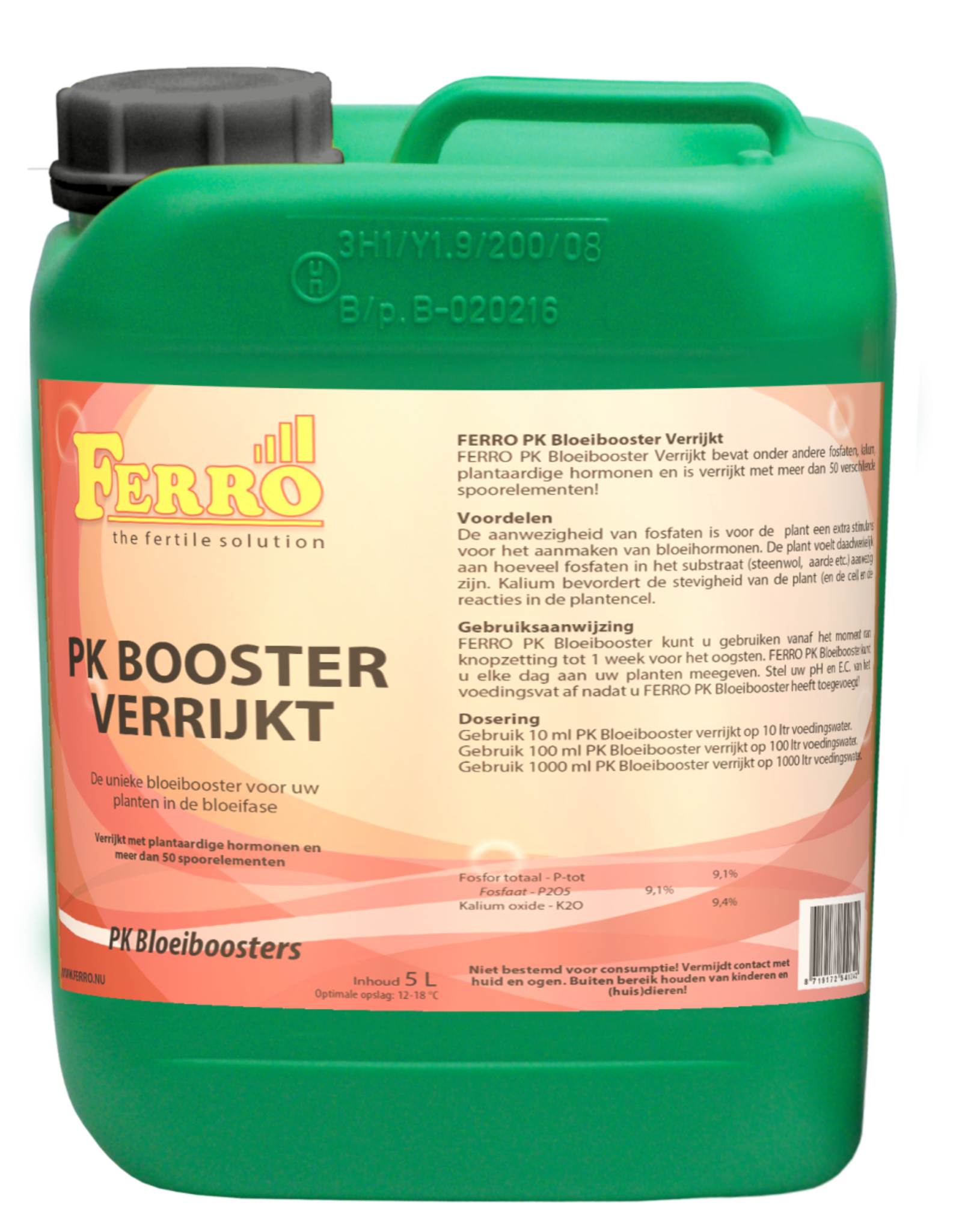 Ferro Ferro PK booster verrijkt 5L