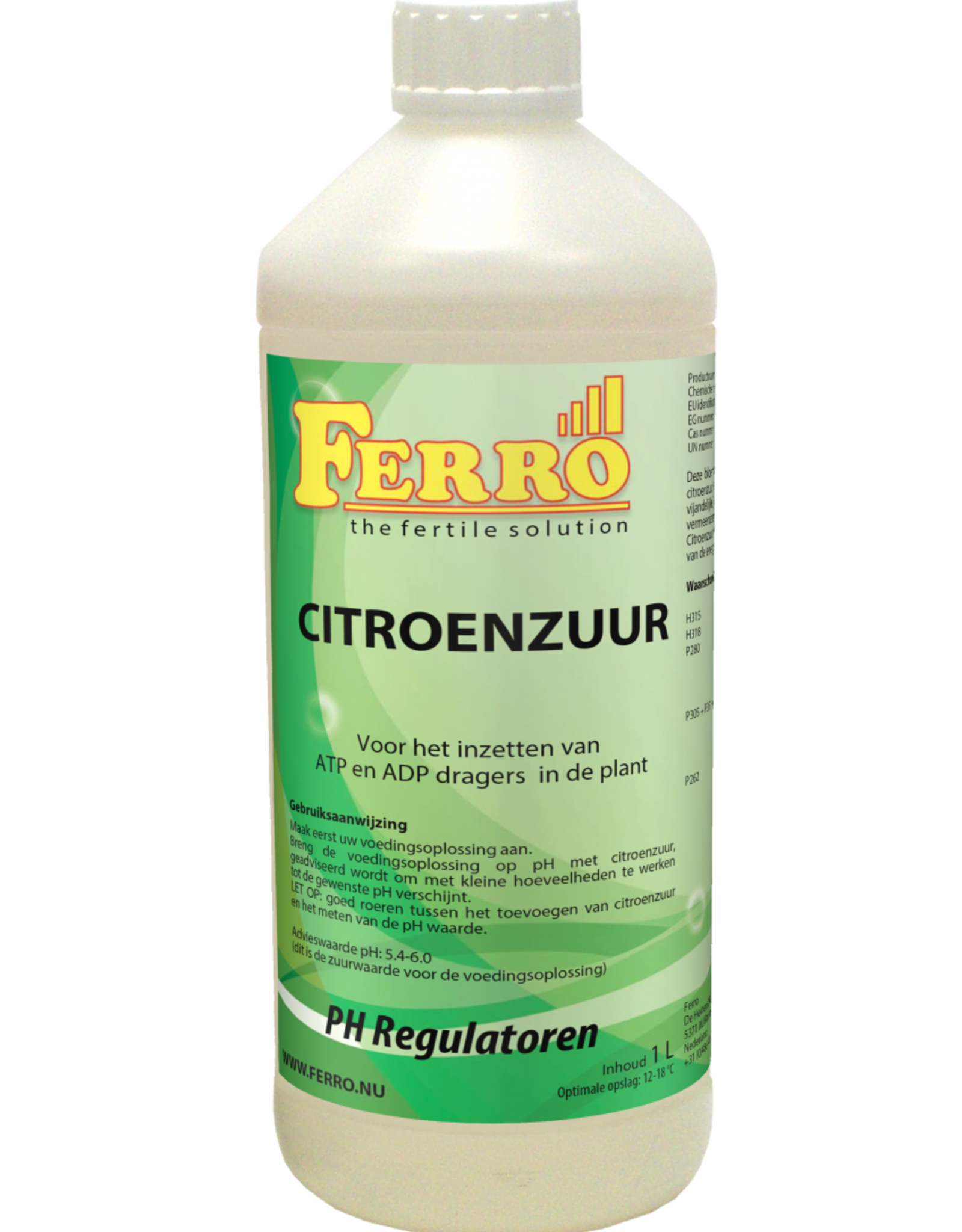 Ferro Ferro Citroenzuur 1L