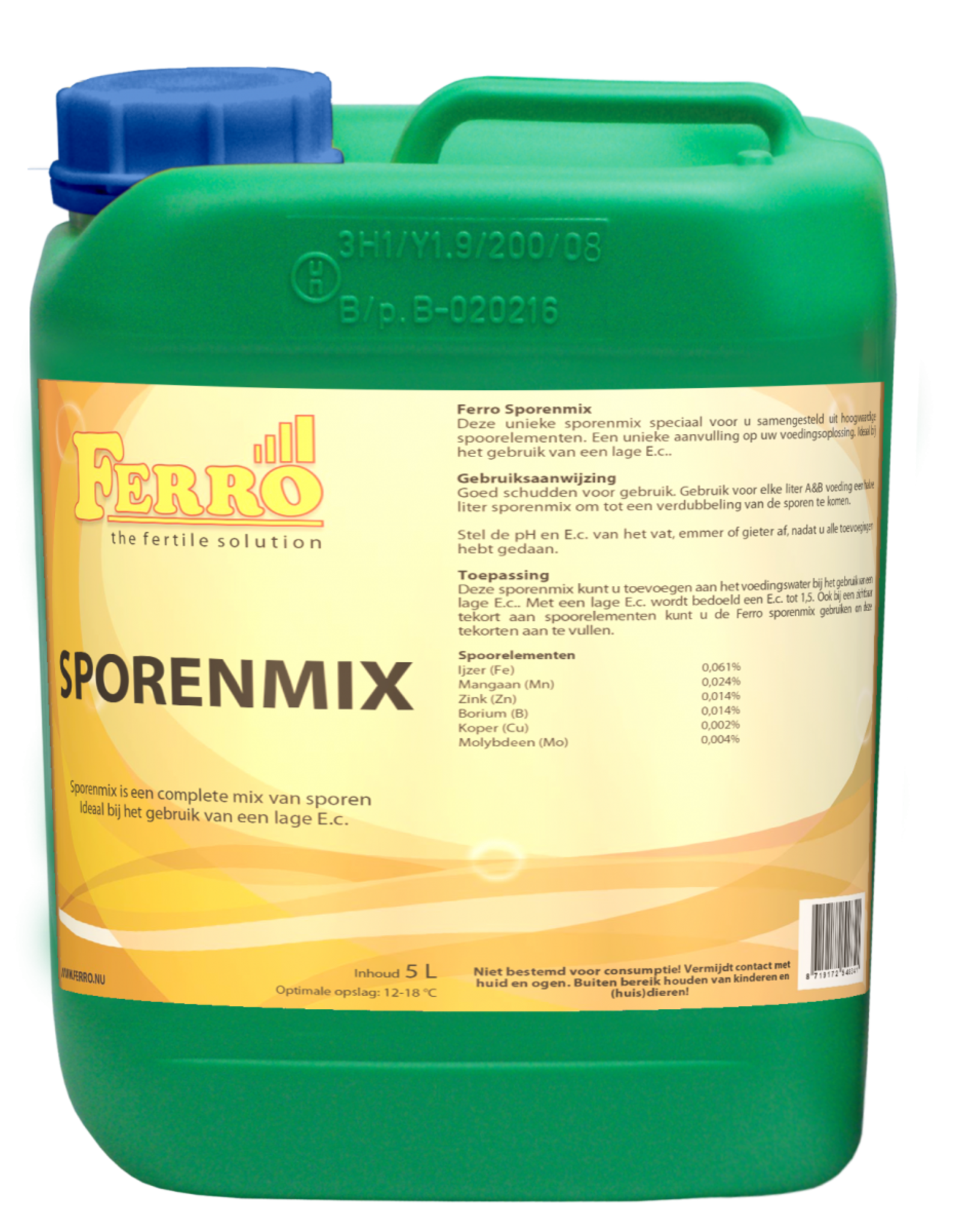 Ferro Ferro Sporenmix 5L