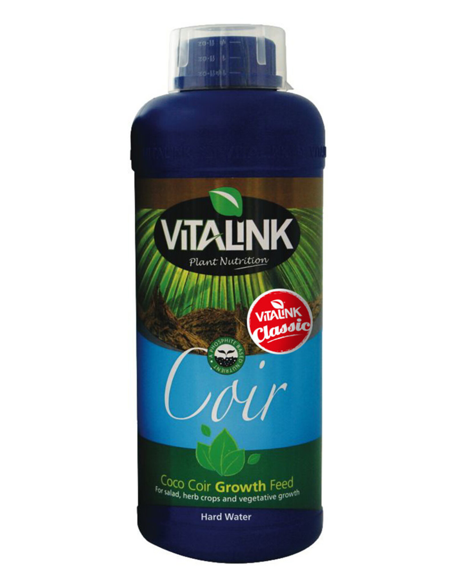 VitaLink VitaLink Coir Classic Growth Hard Water 1L