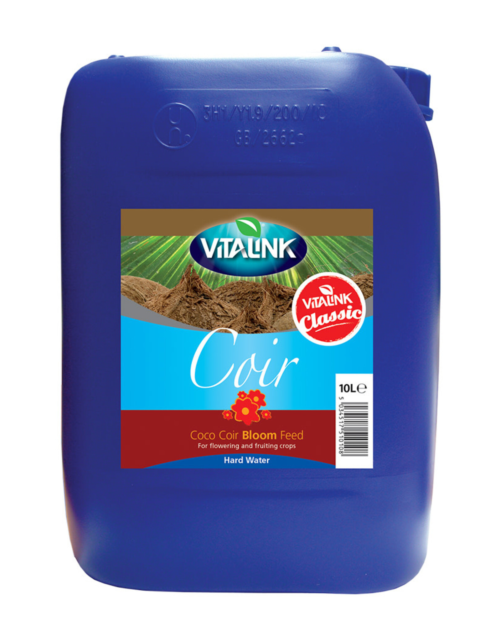 VitaLink VitaLink Coir Classic Bloom Hard Water 10L