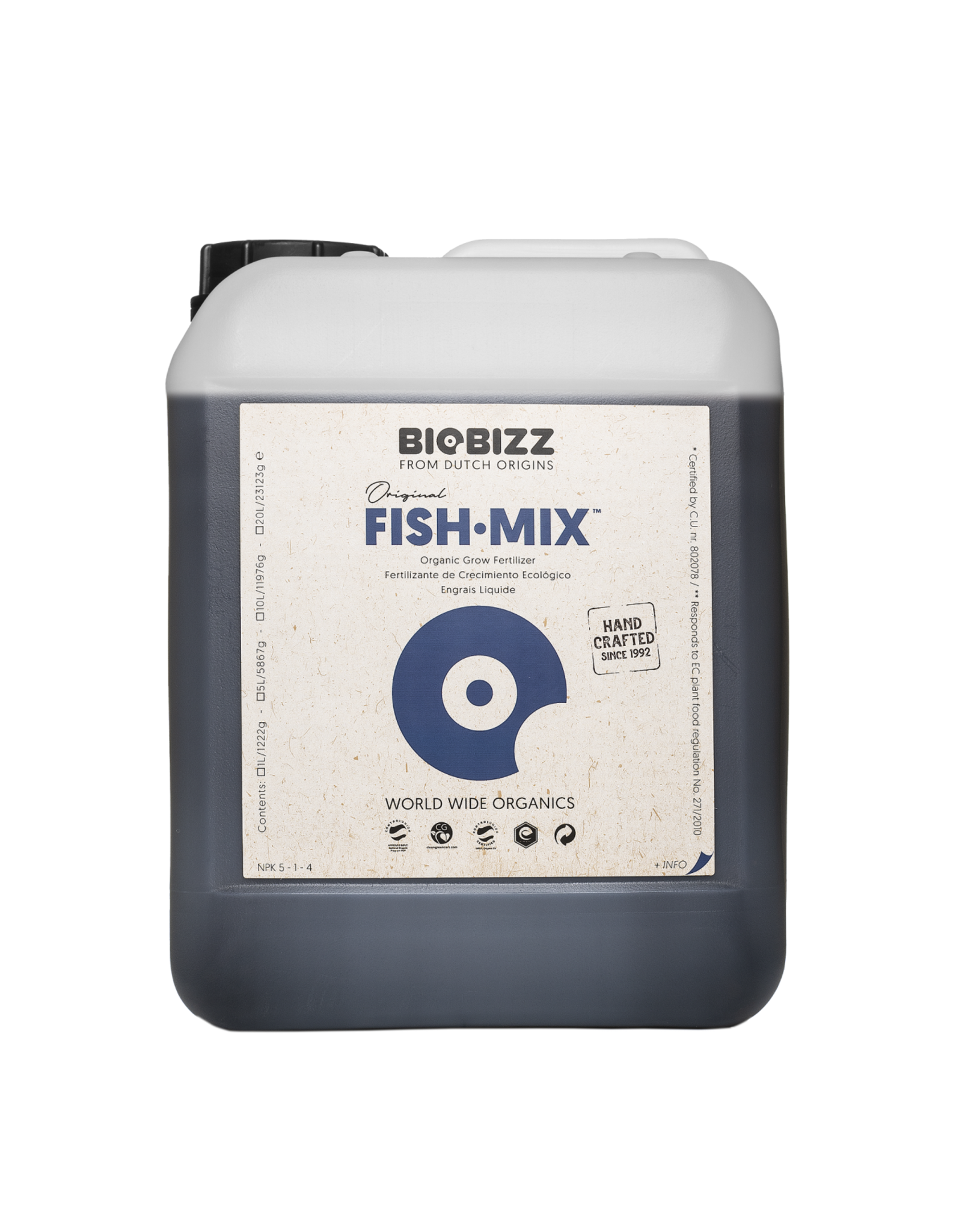 BioBizz Bio Bizz fish mix 5L