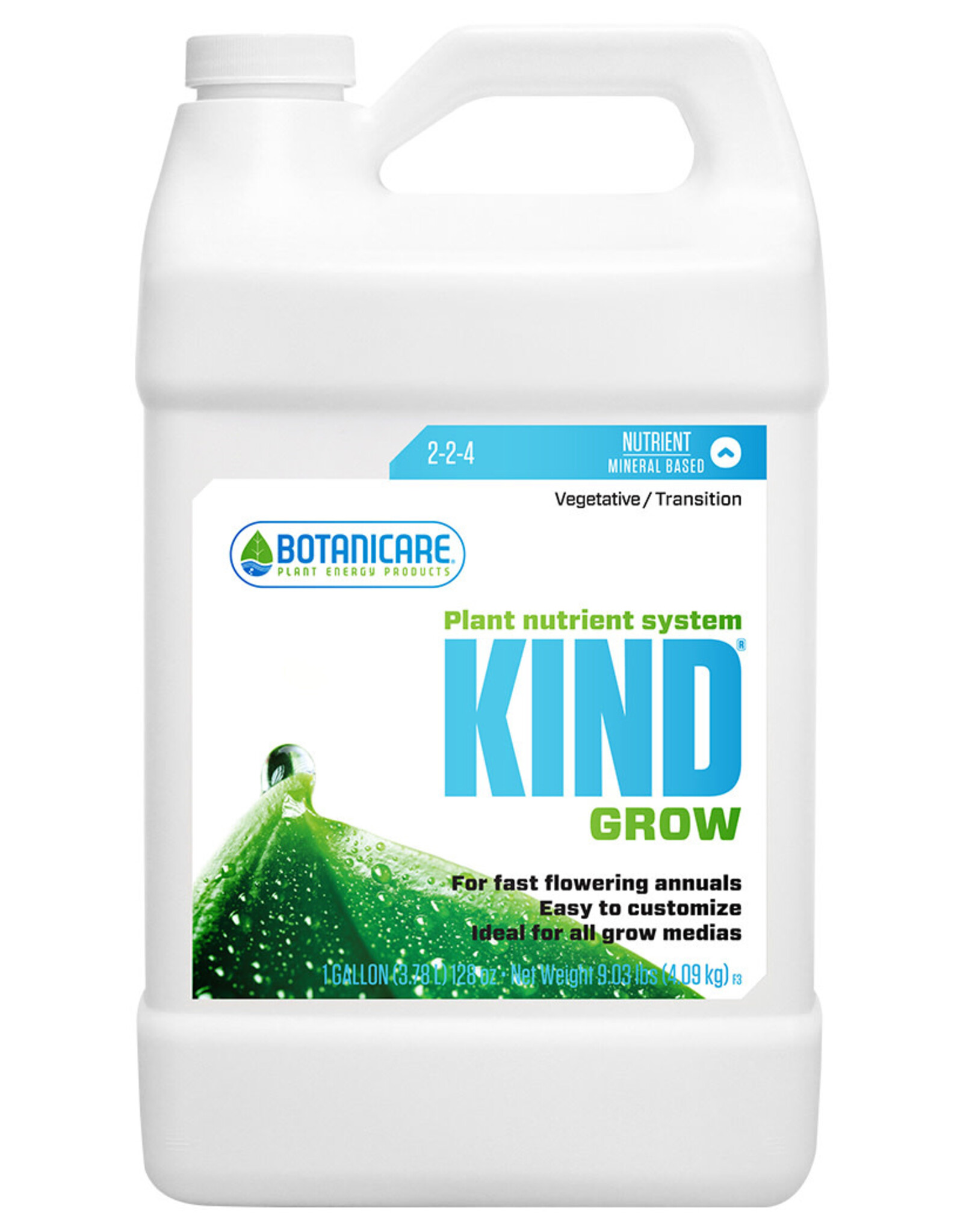 Botanicare Botanicare Kind Grow Gallon - 3.78L