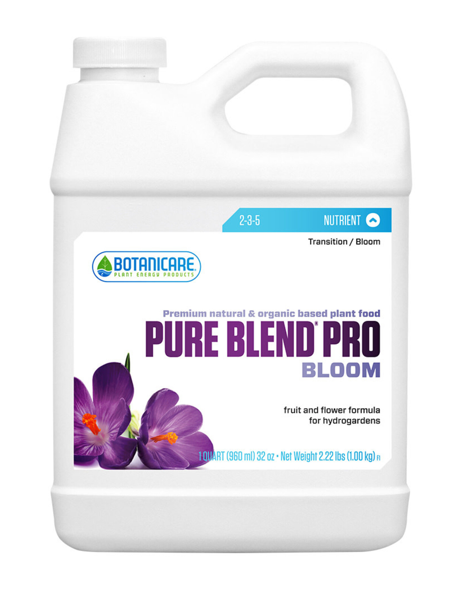 Botanicare Botanicare Pure Blend Pro Bloom Quart - 960ml