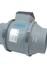 RAM RAM Mixed-Flow Inline Fan - 125mm - 284m³/hr - Low Speed - 248m³/hr