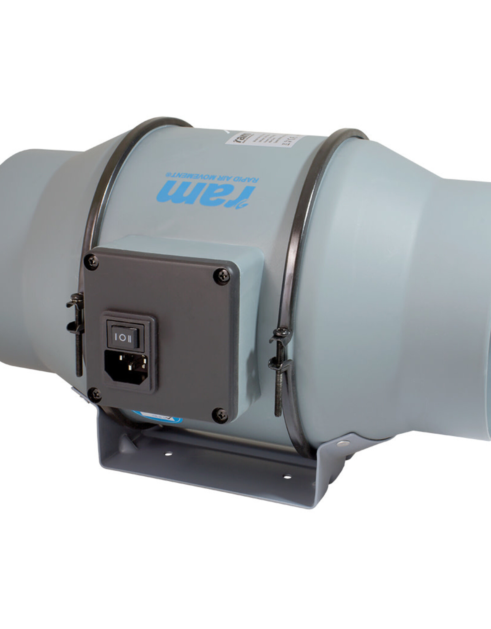 RAM RAM Mixed-Flow Inline Fan - 150mm - 517m³/hr - Low Speed - 398m³/hr