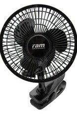 RAM RAM 150mm (6") Clip On Fan - 15W - EU Plug