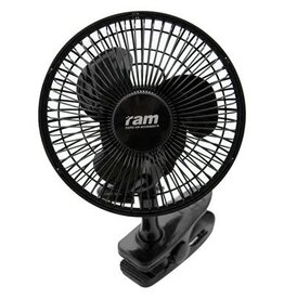RAM RAM 150mm (6") Clip On Fan - 15W - EU Plug