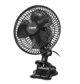RAM RAM 180mm (7") Oscillating Multi Fan - EU Plug - 2 Speed - 20W