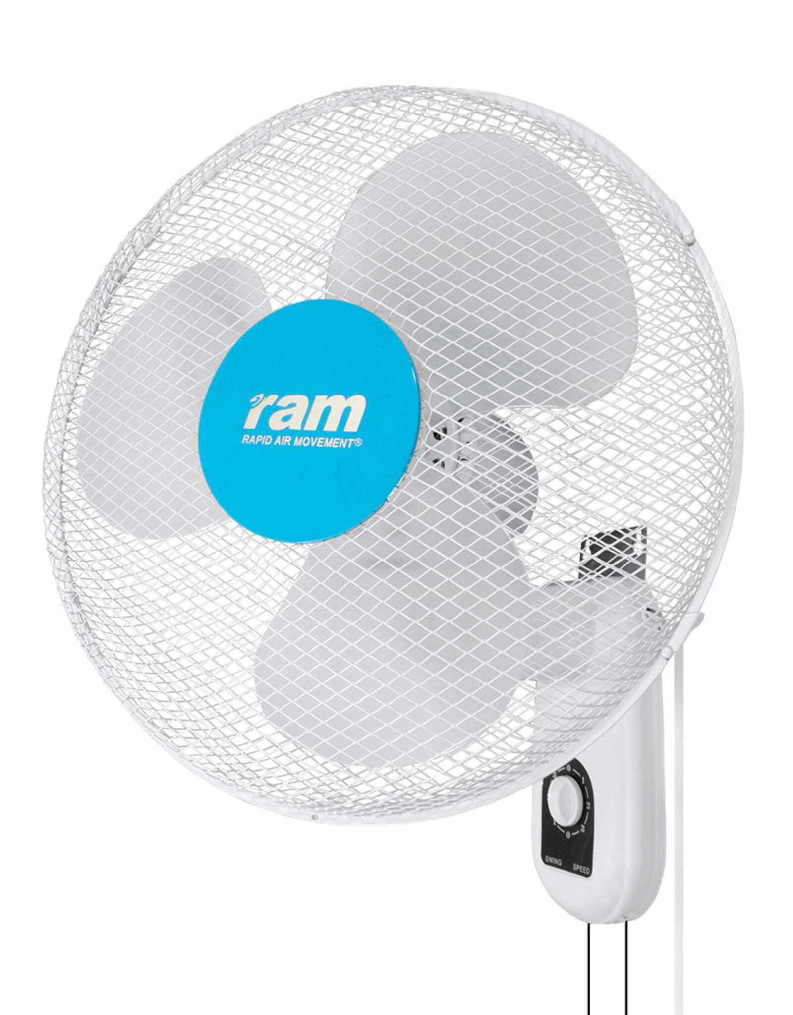 RAM RAM 400mm Wall Fan (16") - EU Plug - 3 Speed