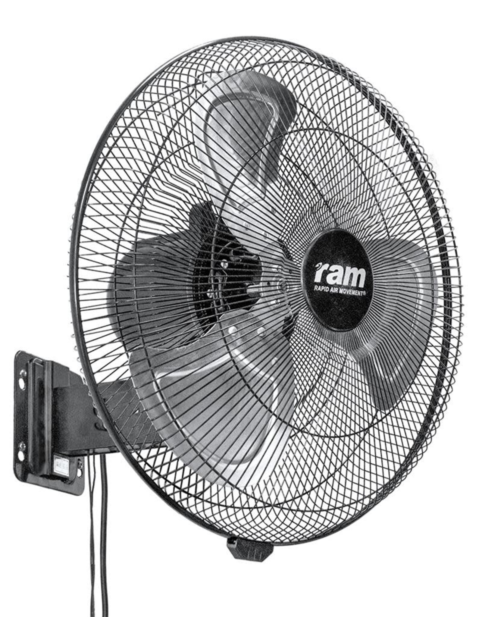 RAM RAM 450mm Heavy Duty Wall Fan (18") - EU Plug - 3 Speed