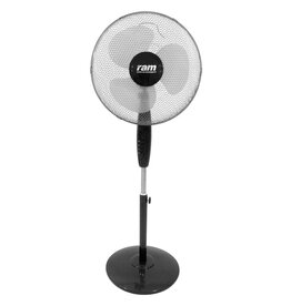 RAM RAM 400mm Pedestal Fan (16") Solid Base - EU Plug - 3 Speed