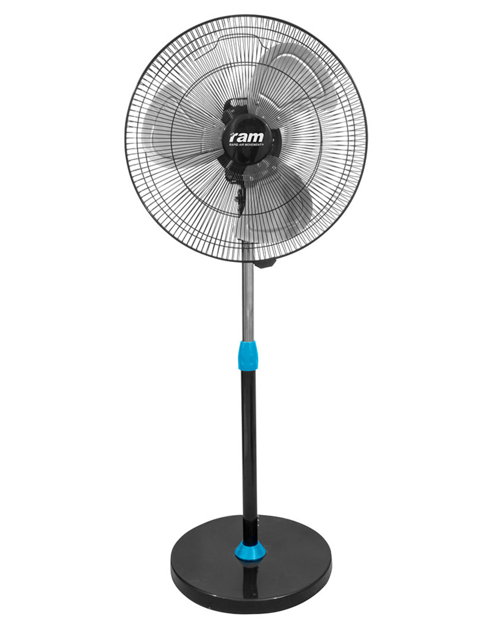 RAM RAM 450mm Heavy Duty Pedestal Fan (18") - EU Plug - 4 Speed
