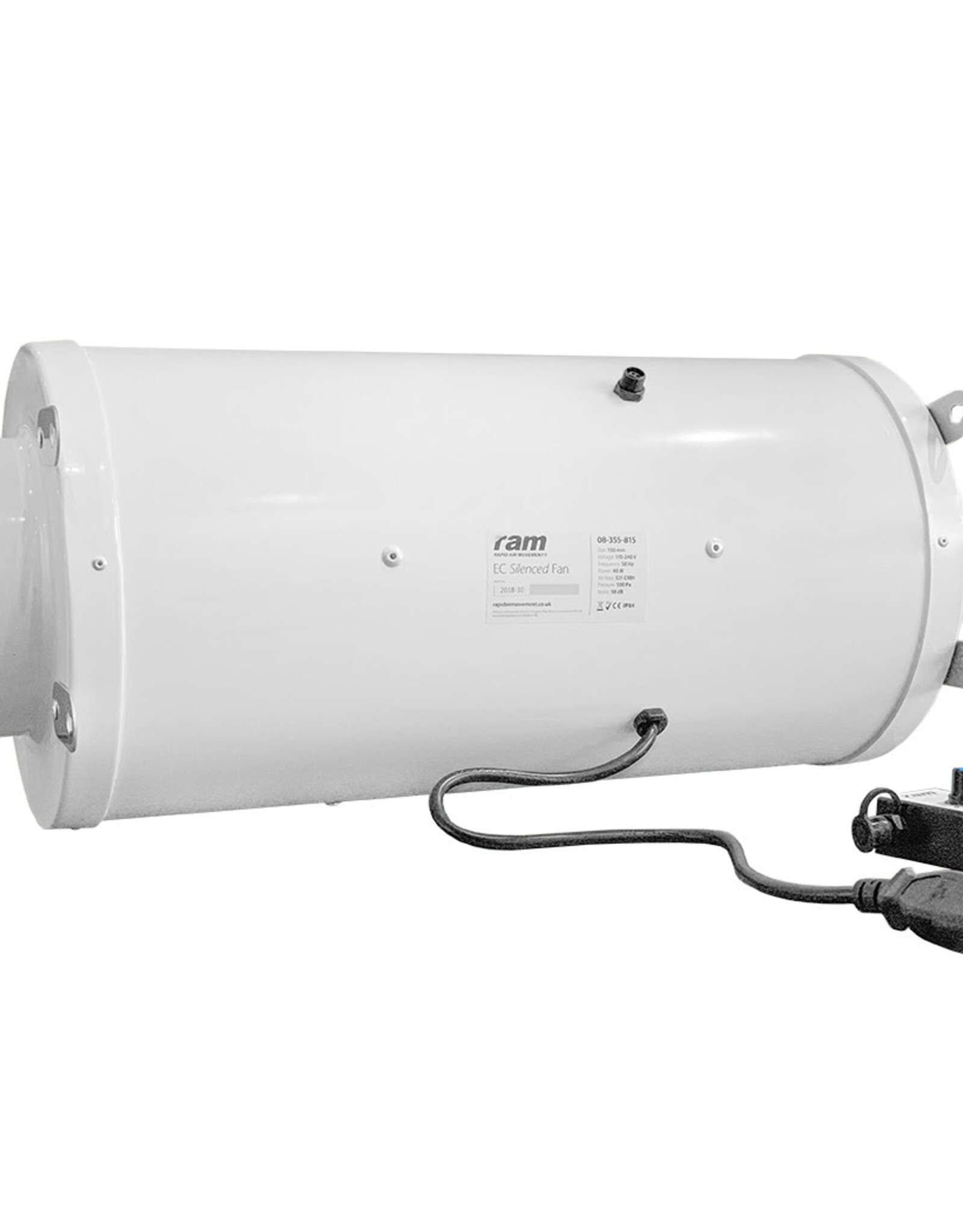 RAM RAM EC Silenced Fan - 150mm - 531m³/hr