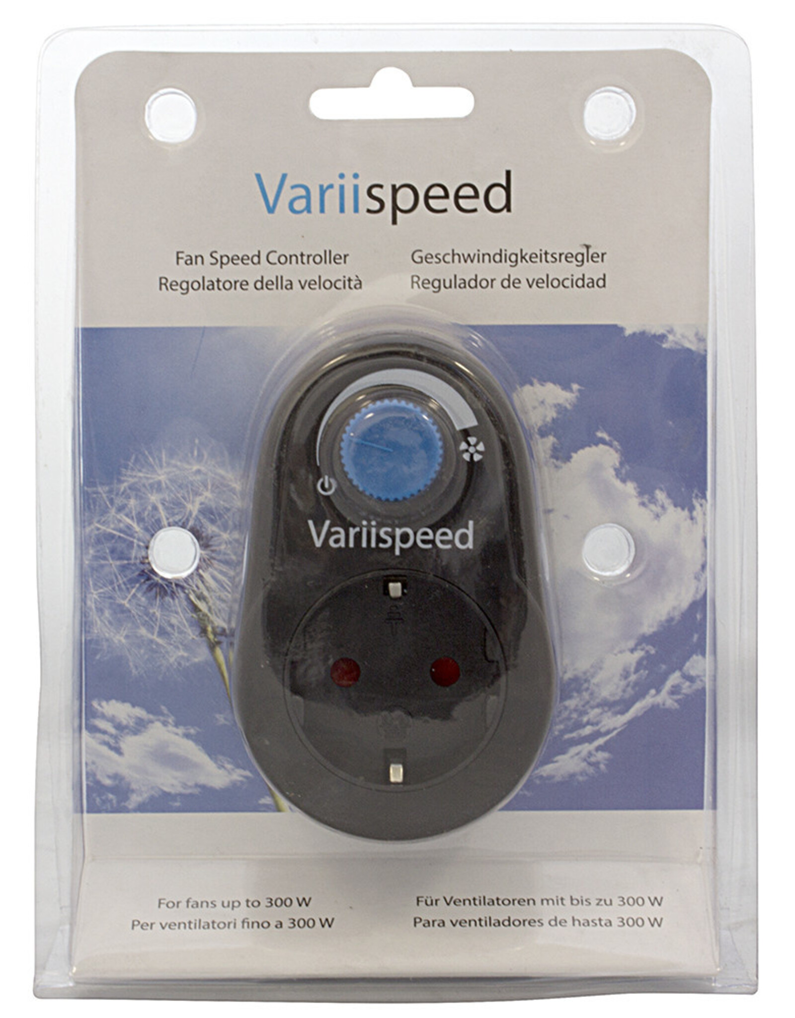 Variispeed Variispeed Fan Speed Controller - EU Schuko - Schuko CEE 7/4 Socket