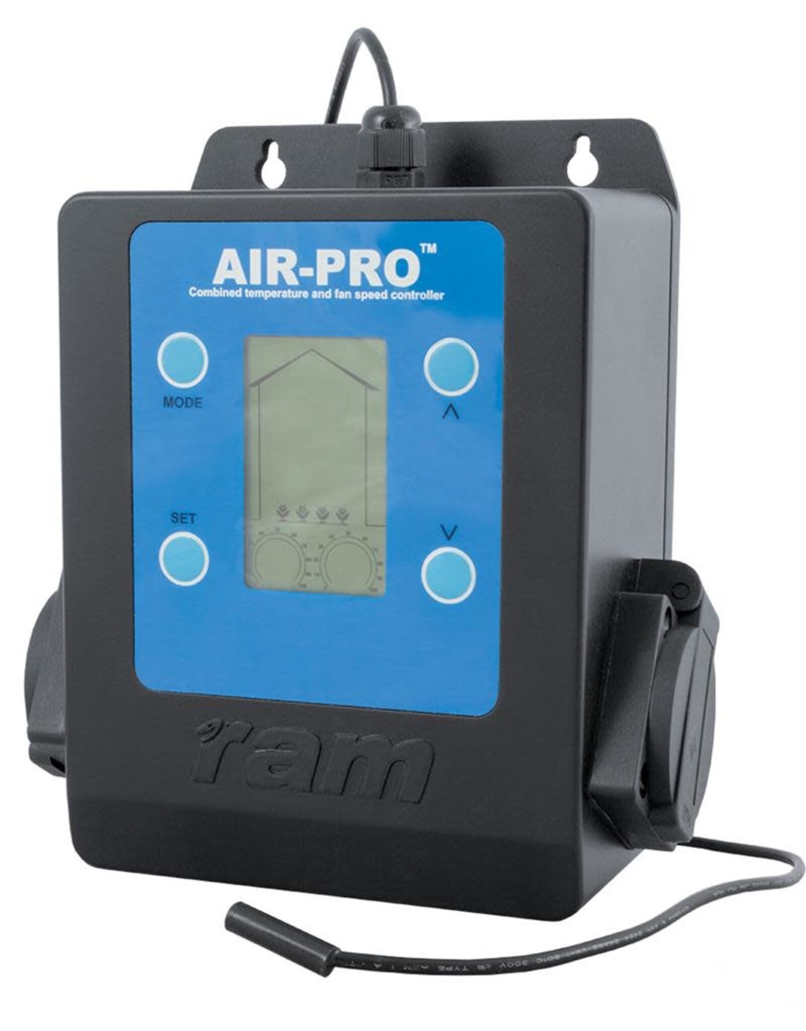 RAM RAM AIR-PRO II Fan Speed Controller - EU Schuko - Schuko CEE 7/4 Sockets