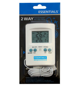 Essentials Essentials Digital 2 Way Thermometer/Min Max Meter