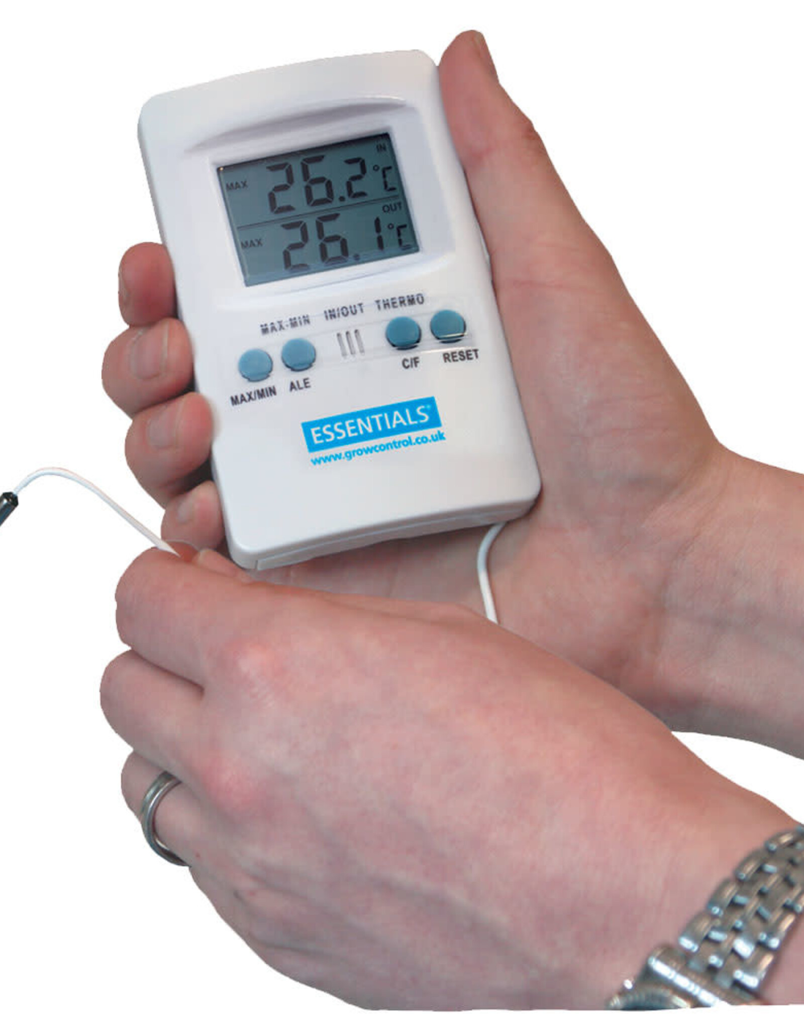 Essentials Essentials Digital 2 Way Thermometer/Min Max Meter