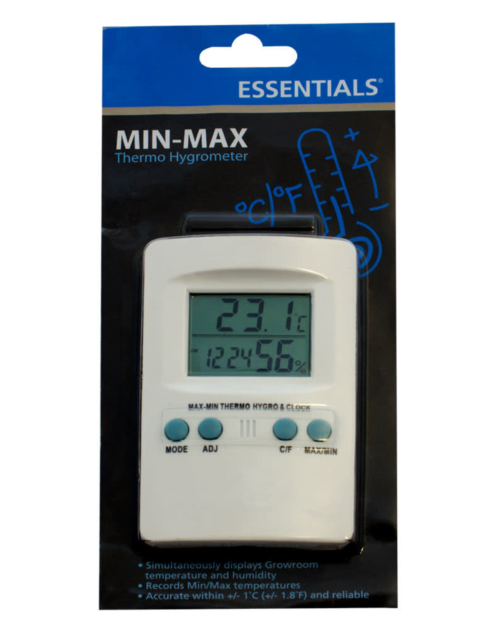 Essentials Essentials Digital Min-Max Thermo Hygrometer