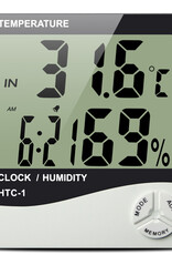 Wit merk Digital Series Indoor/Outdoor Min Max Thermometer