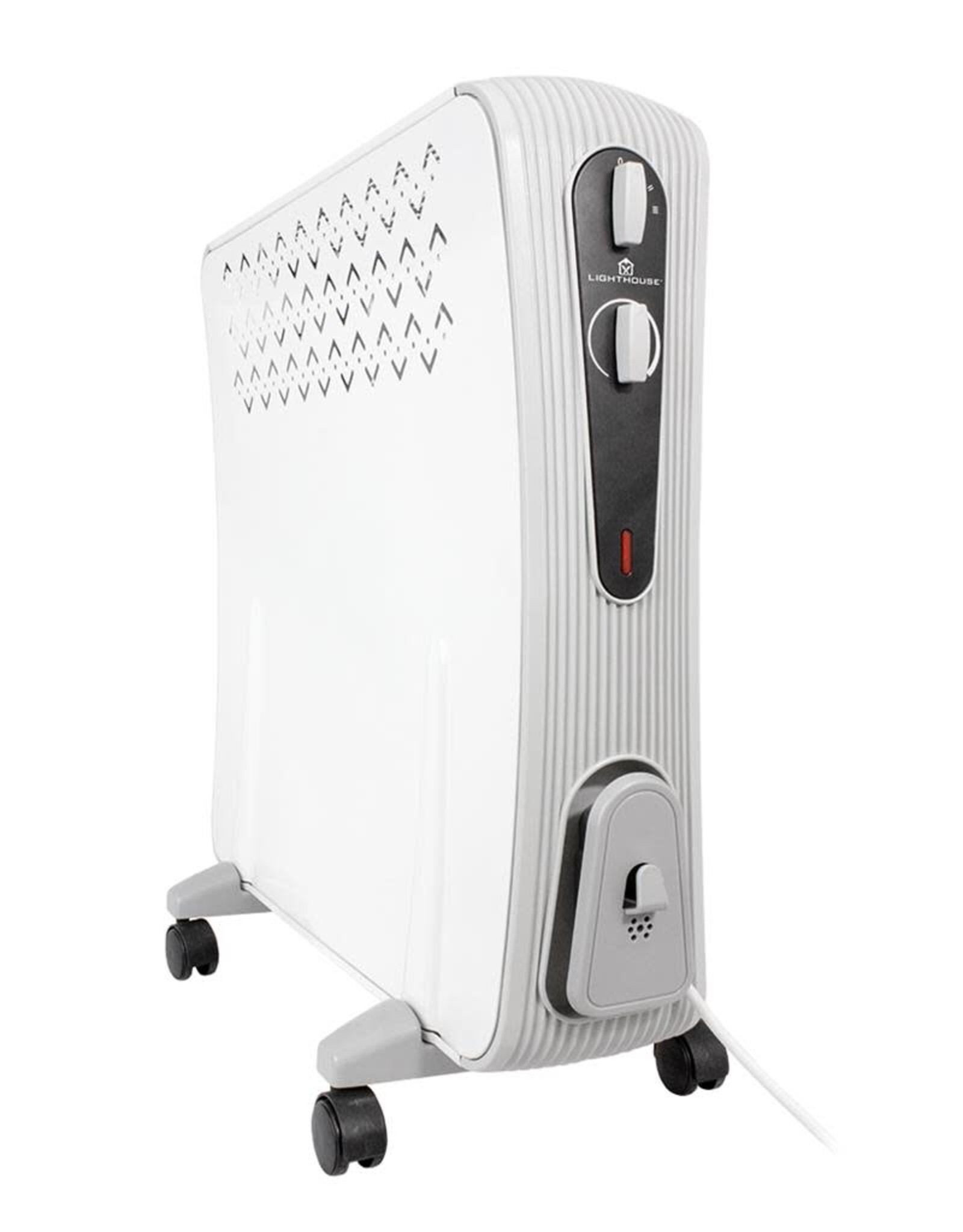 LightHouse Lighthouse 2500W Oil Free Radiator - EU Plug - 3 Settings - 1000W, 1500W, 2500W