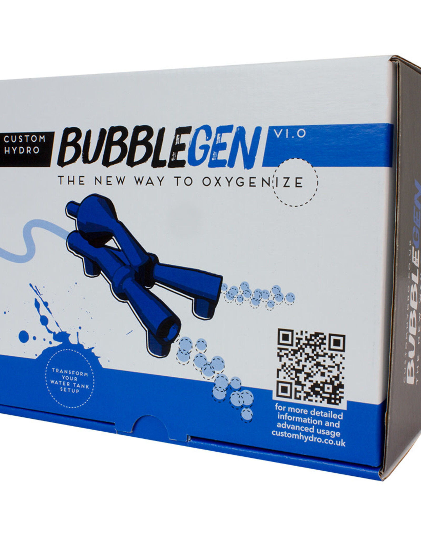 Wit merk BubbleGen - 4mm Inlet