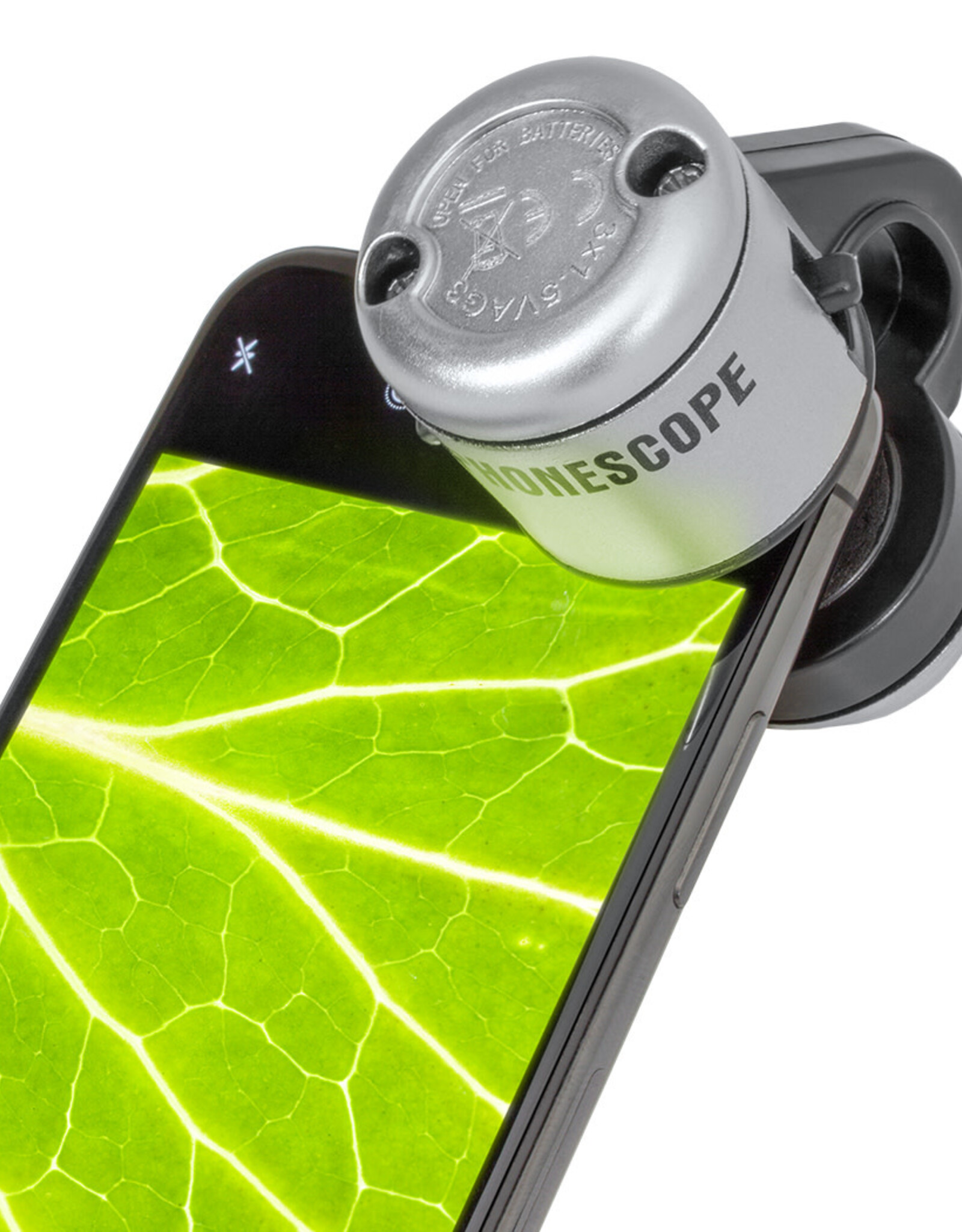 Wit merk Phonescope - Up to 30x Magnification using devices digital zoom